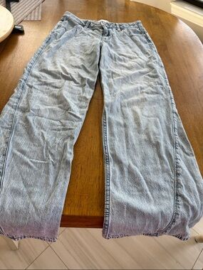 abercrombie kids Light Blue Relaxed Mens Jeans